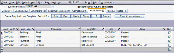 Permit Software Inspections Image